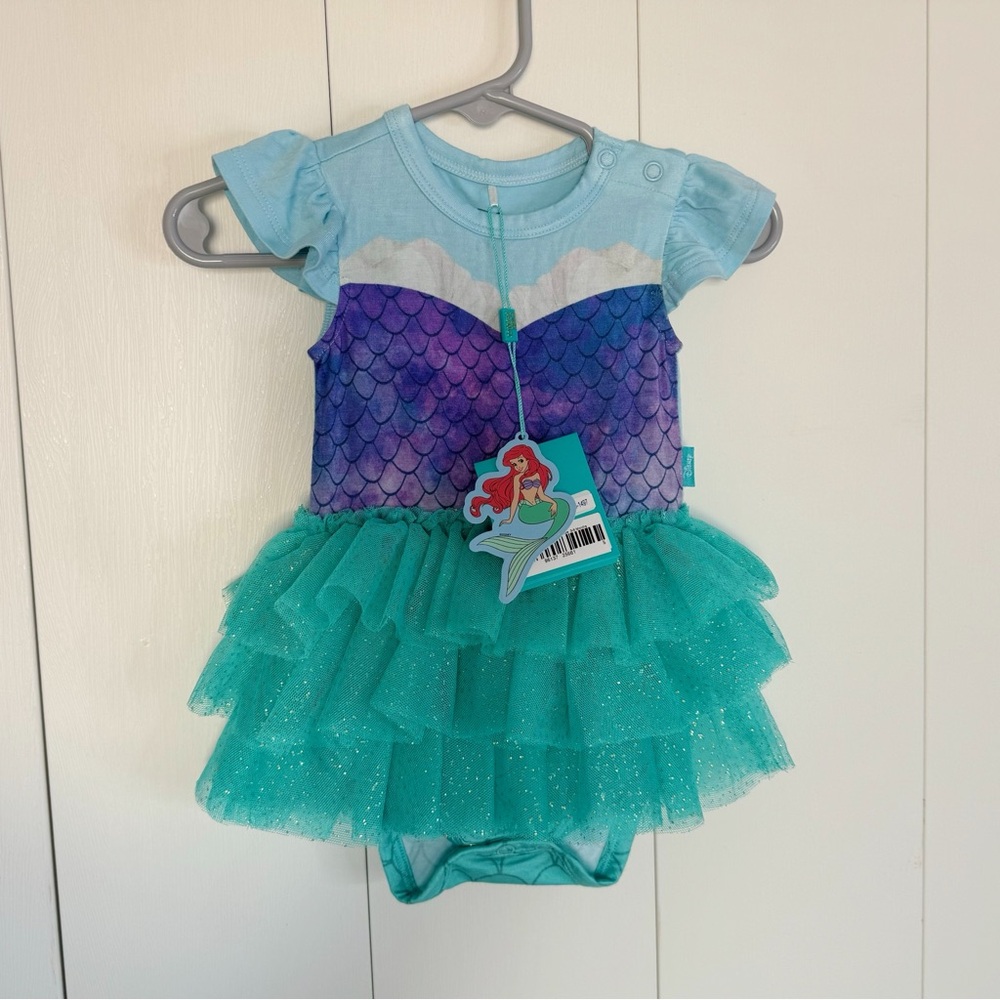 Posh Peanut the little mermaid tulle bodysuit dress✨